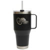 Best Promotions USA Black 40 oz Mega Tumbler with Handle