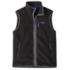 Patagonia Men's Black w/Forge Grey Retro Pile Vest