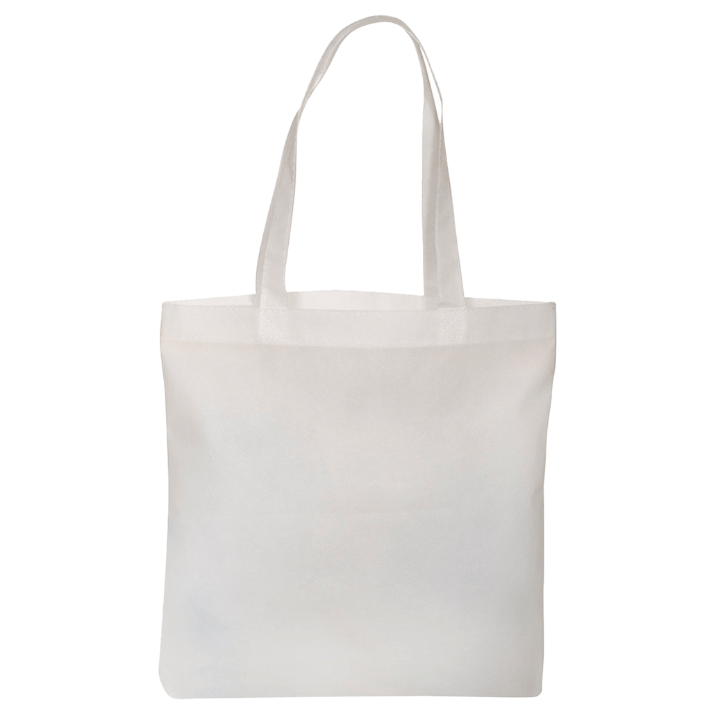 Prime Line White Non-Woven Value Tote