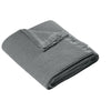 Port Authority Gusty Grey Waffle Throw