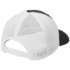 Port Authority Black/WhiteFlexfit 110 Mesh Cap