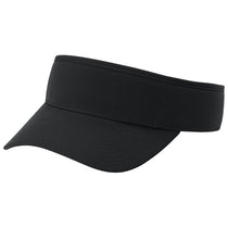 Port Authority Black Poly Visor