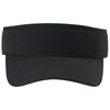 Port Authority Black Poly Visor