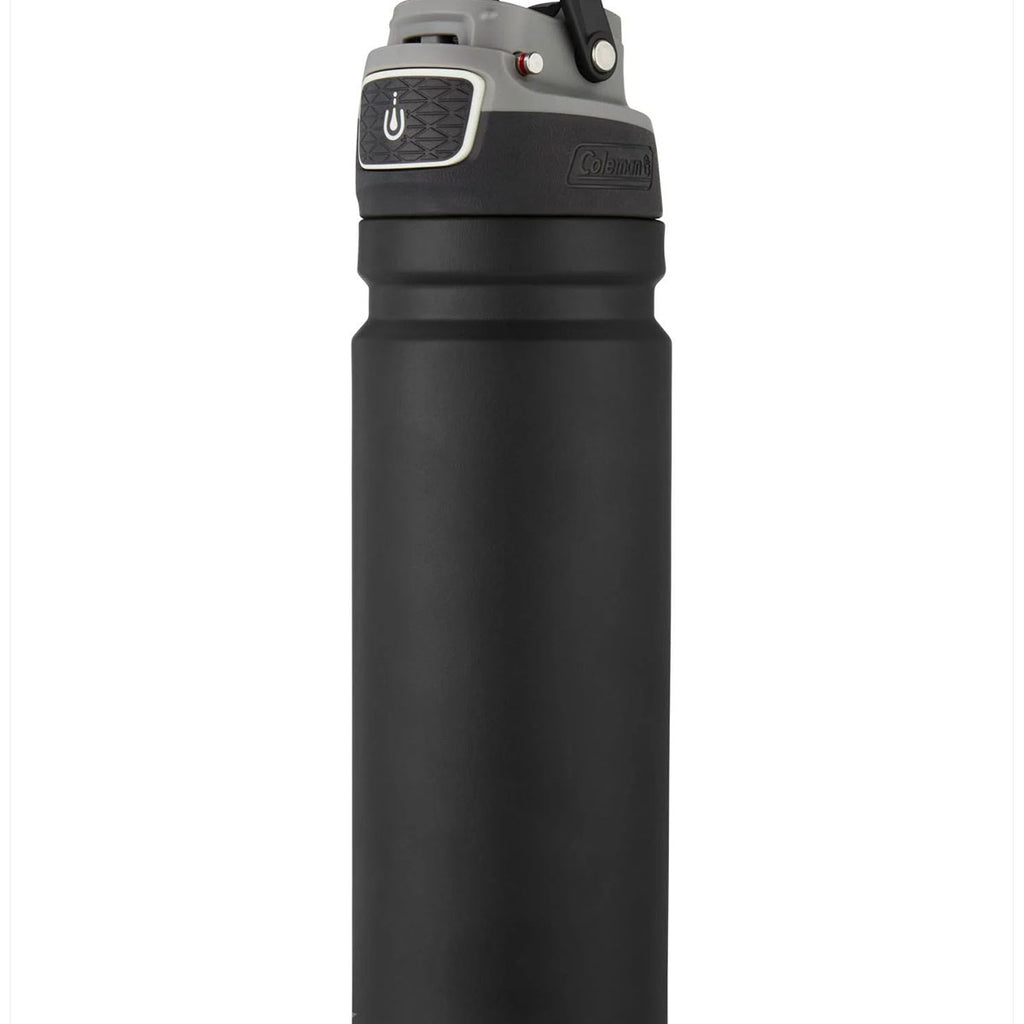 Coleman Black 24 oz. Freeflow Stainless Steel Hydration Bottle
