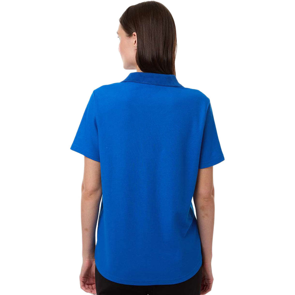 Core 365 Women's True Royal Resolve CVC Performance Pique Polo
