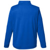 Core 365 Men's True Royal/Carbon Market Snag Protect Mesh Colorblock Quarter-Zip Pullover