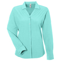 Core 365 Women's Sea Glass Ultra UVP Long Sleeve Marina Shirt