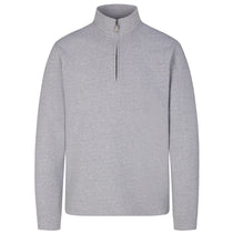 Landway Men's Greystone Cardiff Quarter-Zip Cotton Fleece Pullover