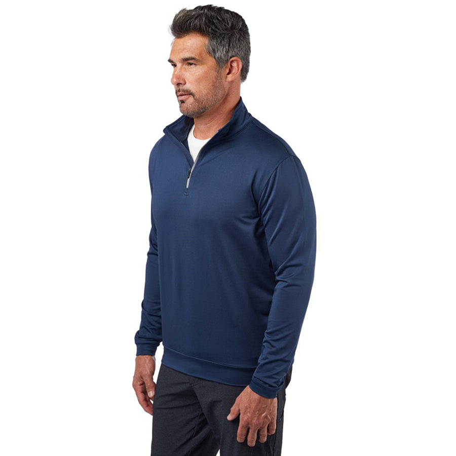 Landway Men's Navy Raven Quarter-Zip Stretch Pullover