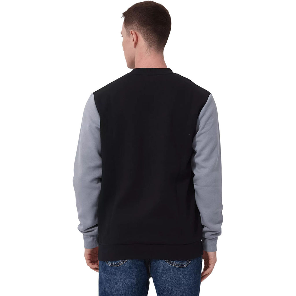 Levelwear Men's Black/Pebble Ultimate Crew