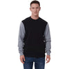 Levelwear Men's Black/Pebble Ultimate Crew