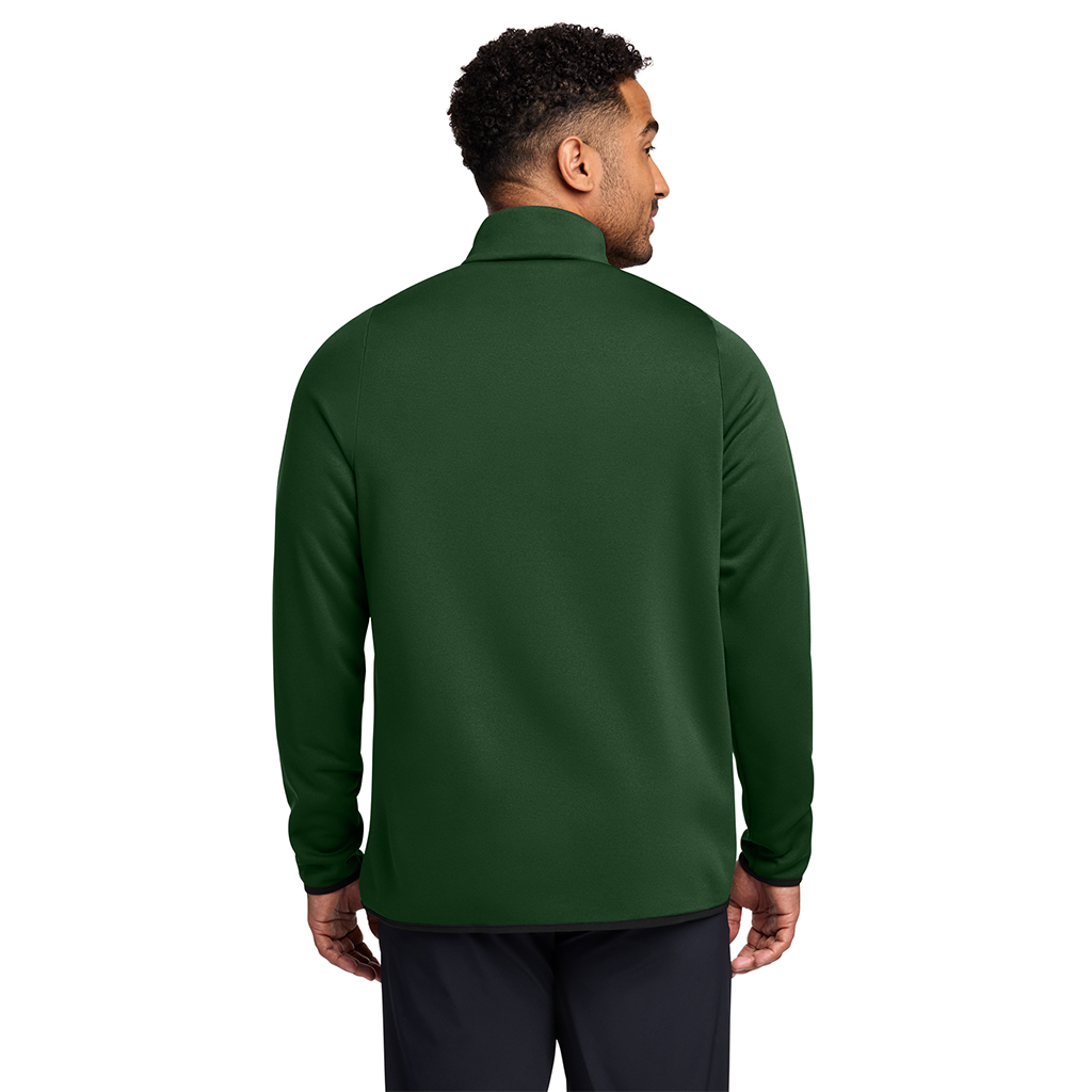 Nike Men's Team Dark Green Therma-FIT 1/4-Zip Fleece