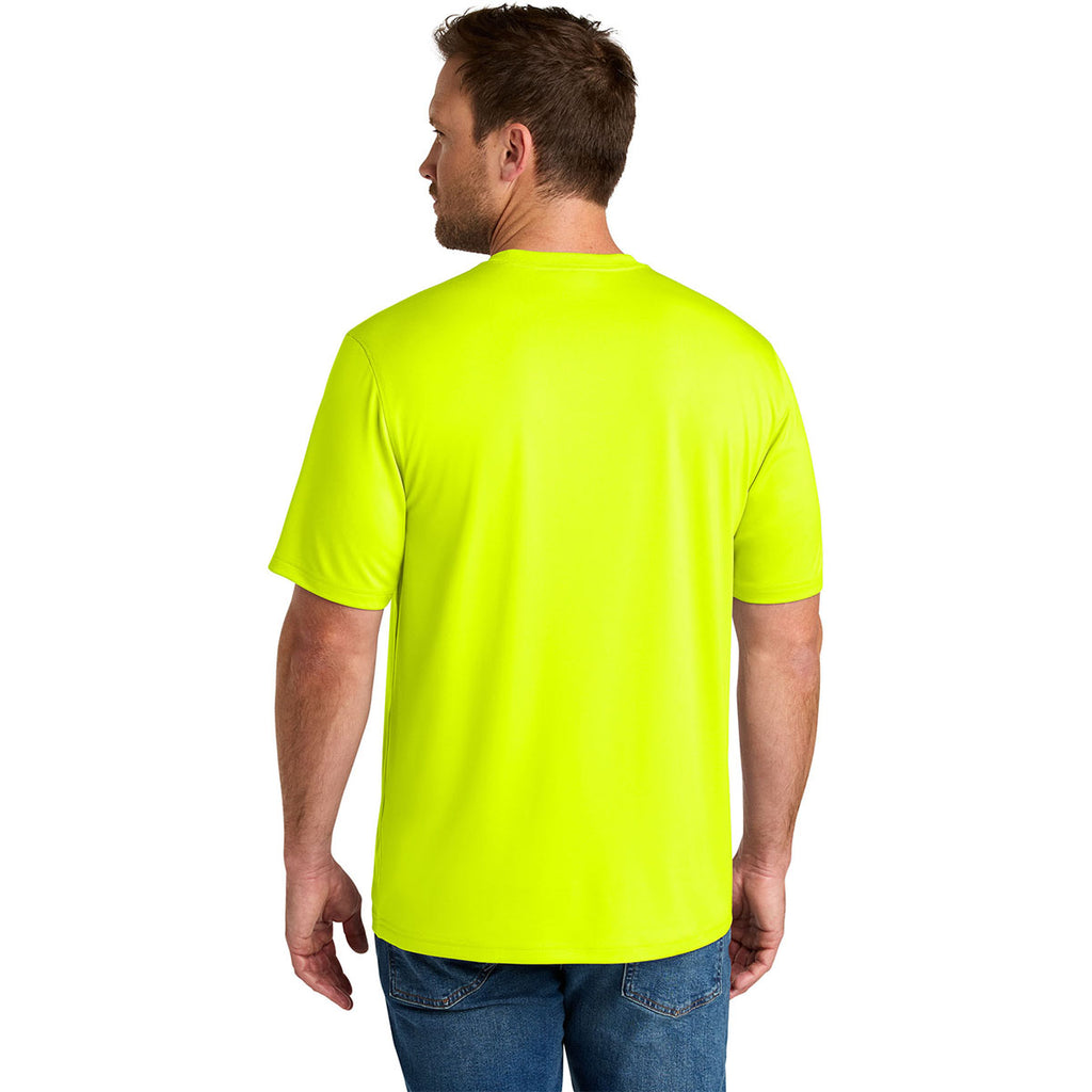 CornerStone Men's Safety Yellow Workwear Pro Short Sleeve Tee