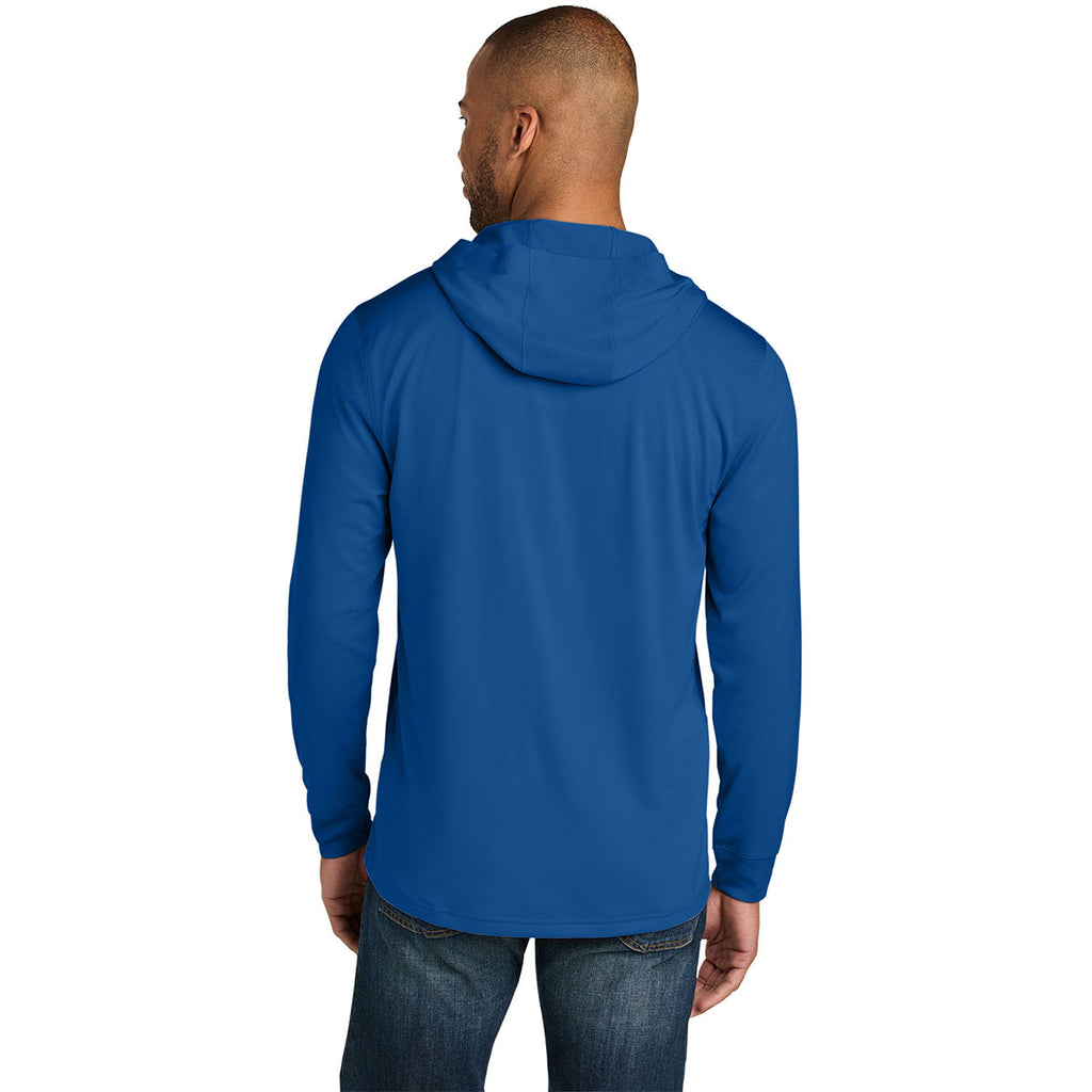 CornerStone Men's Royal Workwear Pro Long Sleeve Hooded Tee