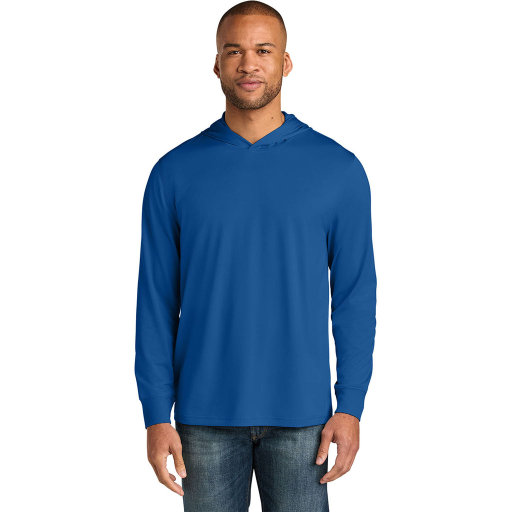 CornerStone Men's Royal Workwear Pro Long Sleeve Hooded Tee