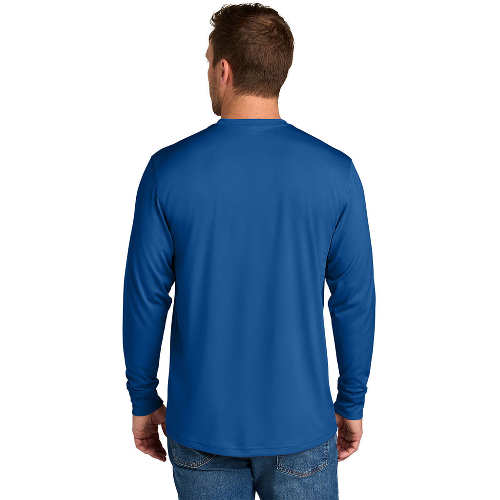 CornerStone Men's Royal Workwear Pro Long Sleeve Pocket Tee