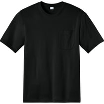 CornerStone Men's Black Workwear Pro Short Sleeve Pocket Tee
