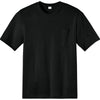 CornerStone Men's Black Workwear Pro Short Sleeve Pocket Tee