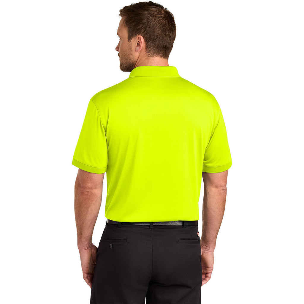 CornerStone Men's Safety Yellow Workwear Pro Polo