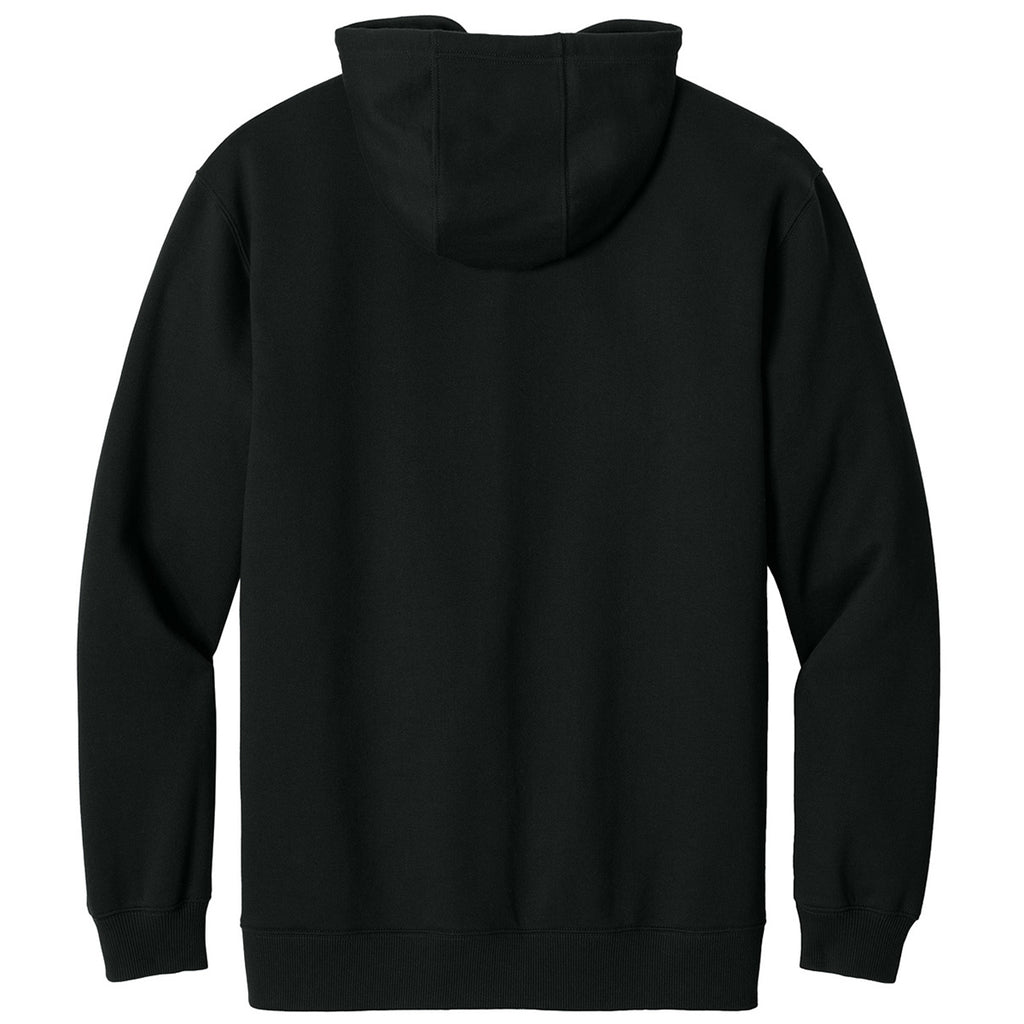 CornerStone Men's Black Tough Fleece Full-Zip Hoodie