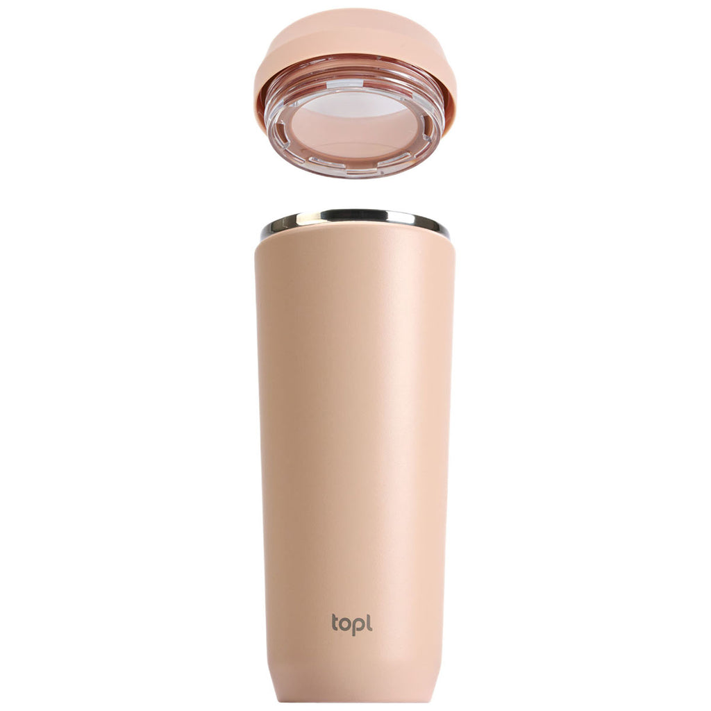 TOPL Khaki 20 oz. Double Wall, Recycled Stainless Steel 360° Tumbler
