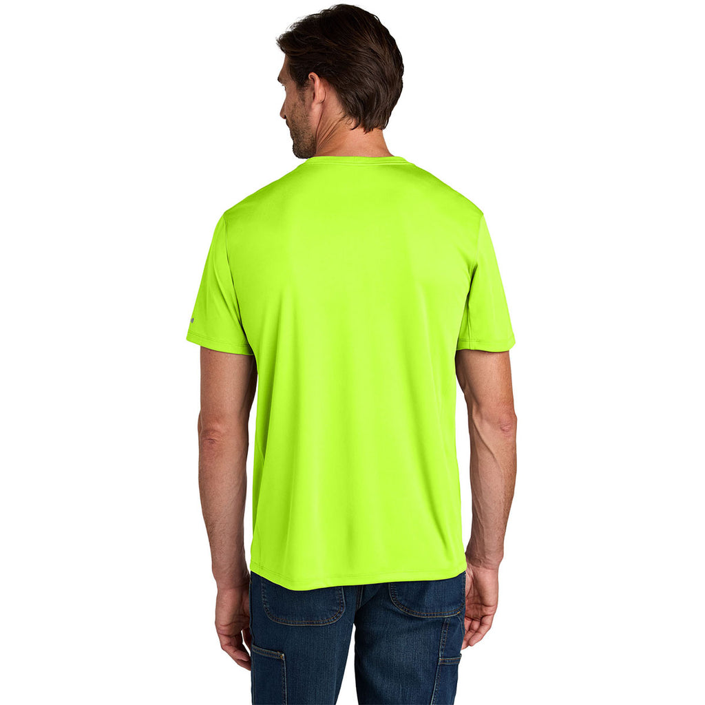 Carhartt Men's Brite Lime Force Sun Defender Short Sleeve T-Shirt