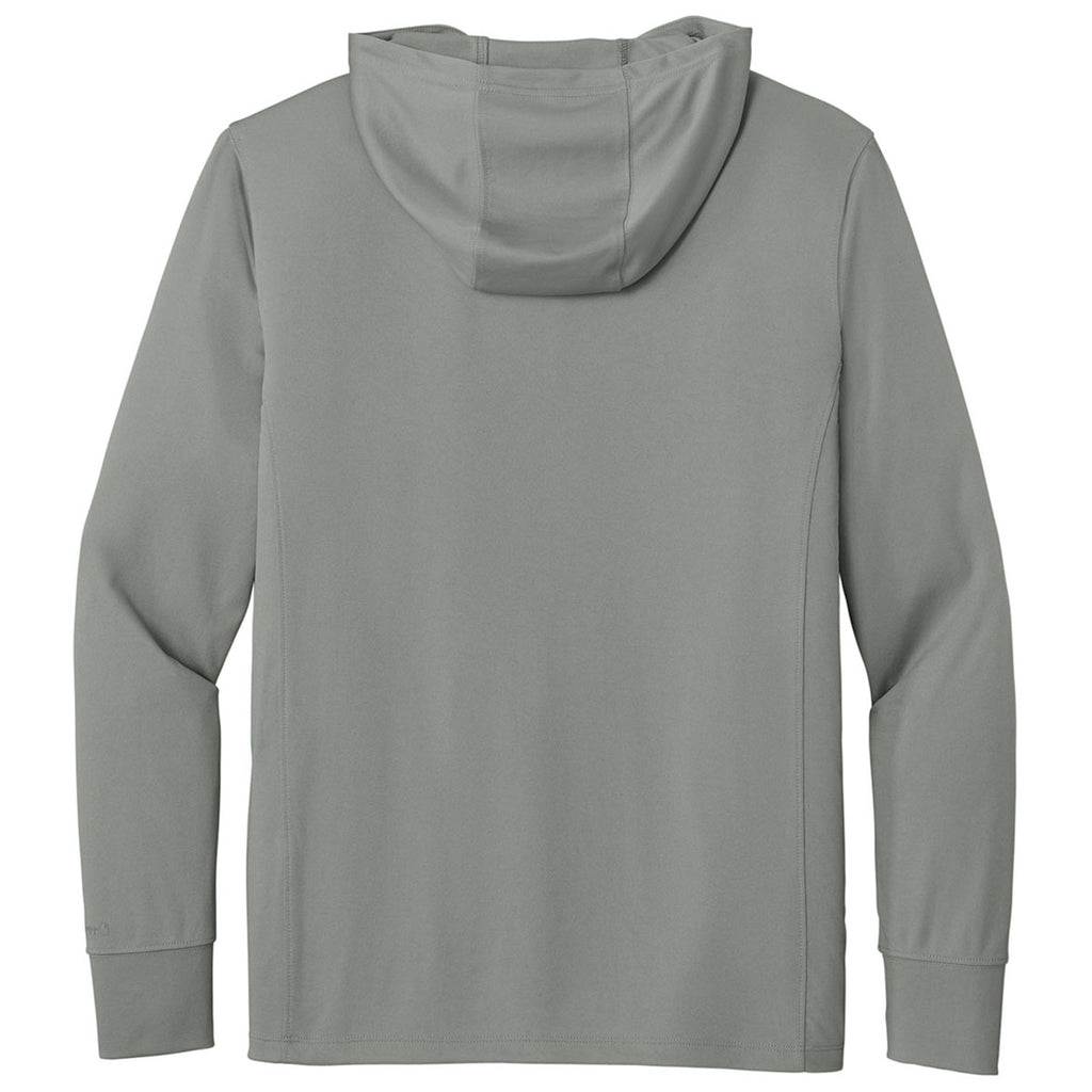 Carhartt Men's Asphalt Grey Force Sun Defender Long Sleeve Hooded T-Shirt