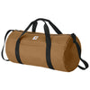 Carhartt Carhartt Brown Canvas Packable Duffel with Pouch
