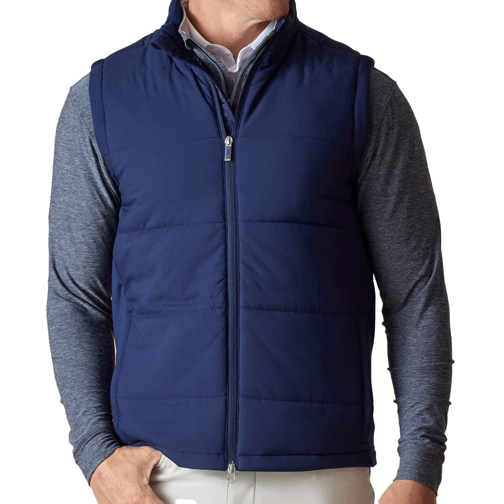 Straight Down Men's New Indigo Canyon Vest