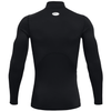 Under Armour Men's Black ColdGear Compression Mock Long Sleeve
