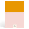 Papier Pink/Mustard Colorblock Calendar Year Planner