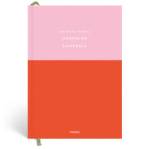 Papier Pink/Red Colorblock Wellness Journal