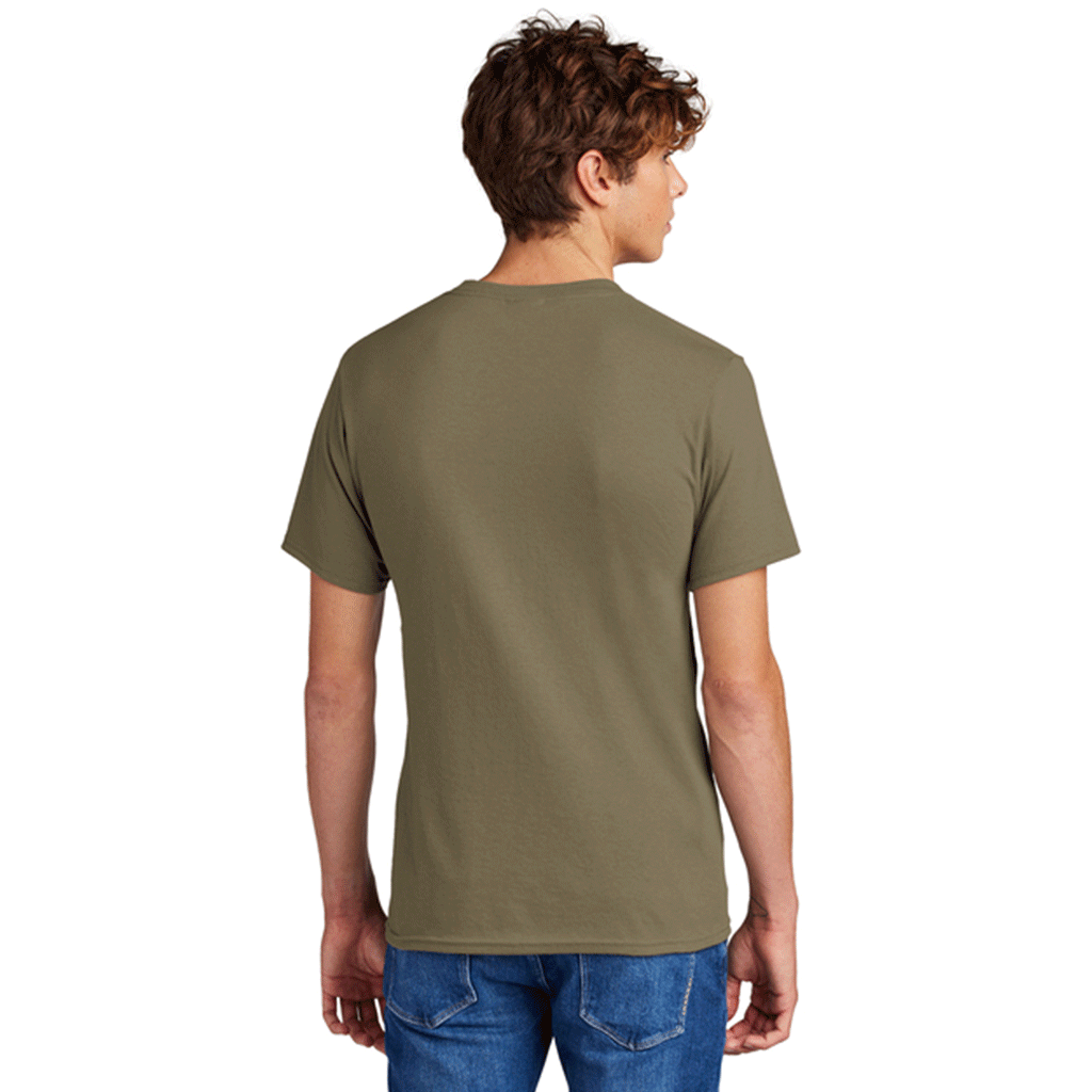 Port & Company Men's Coyote Brown Core Blend Tee