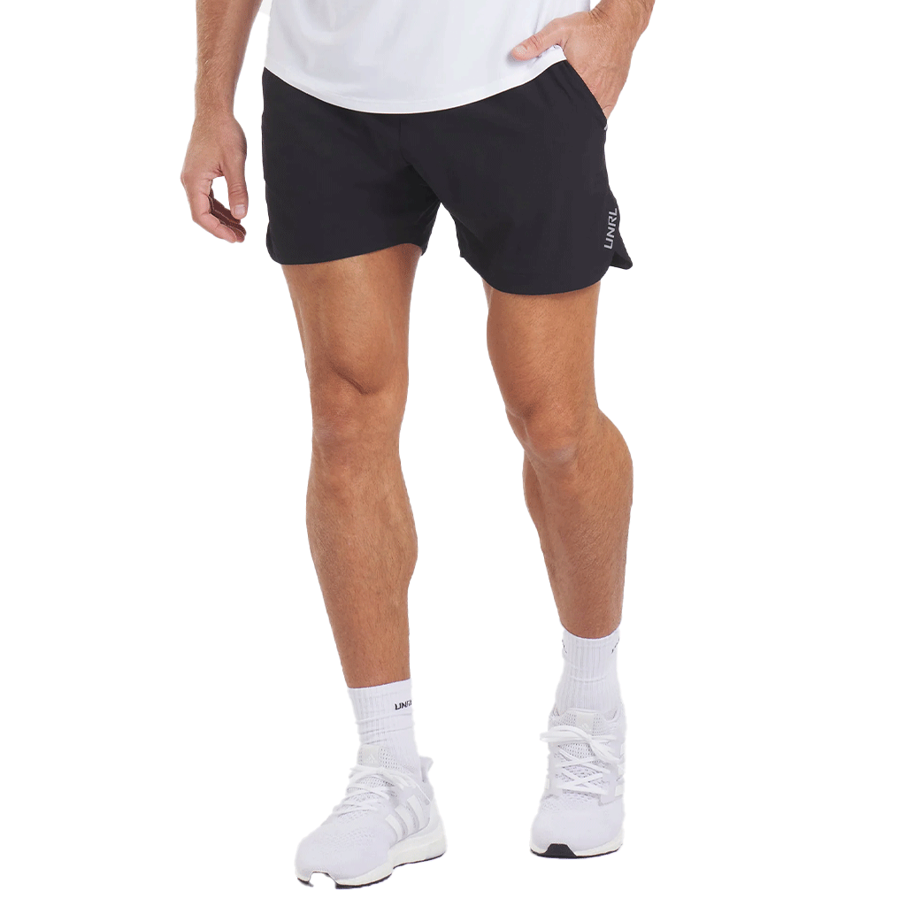 UNRL Men's Black Daybreaker Short [5.5"]