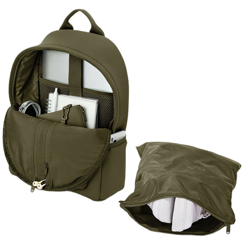Dagne Dover Dark Moss Dakota Neoprene Backpack - Medium