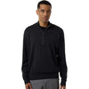 Devon & Jones Men's Black New Classics Quarter-Zip Sweater