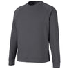 Devon & Jones Men's Black Melange Charleston Pullover