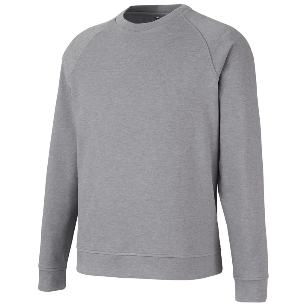 Devon & Jones Men's Graphite Melange Charleston Pullover