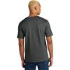 District Unisex Heathered Charcoal Perfect Weight Icon Tee