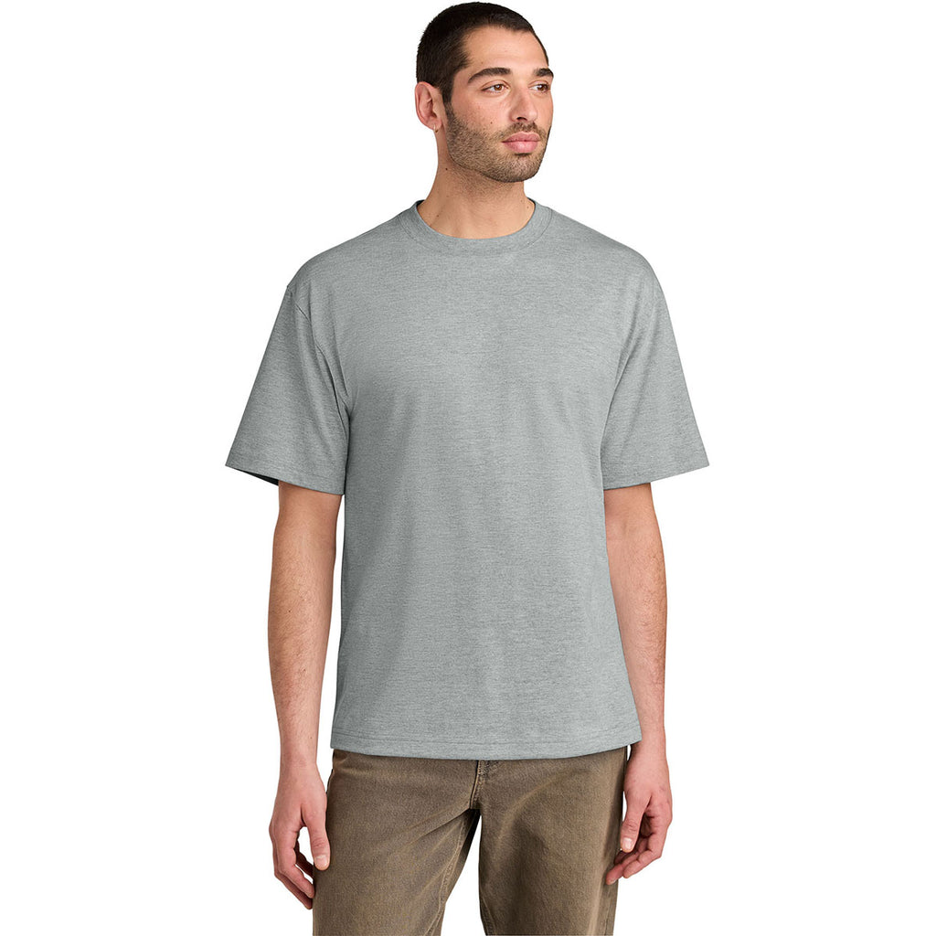 District Men's Light Heather Grey Heavyweight Very Important Tee