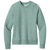 District Women's Heathered Dusty Sage V.I.T. Fleece Crew