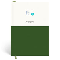 Papier Dark Green Demi Travel Journal