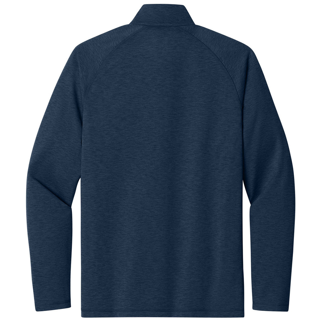 Eddie Bauer Men's River Blue Navy Heather Adventurer 1/4-Zip