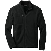 Eddie Bauer Men's Black Full-Zip Fleece Jacket