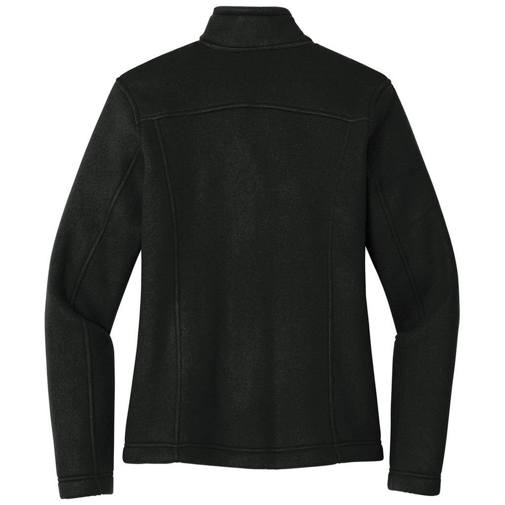 Eddie Bauer Women's Black Full-Zip Fleece Jacket