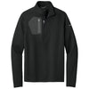Eddie Bauer Men's Black Half Zip Performance Fleece Jacket