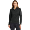 Eddie Bauer Women's Black Half Zip Performance Fleece Jacket