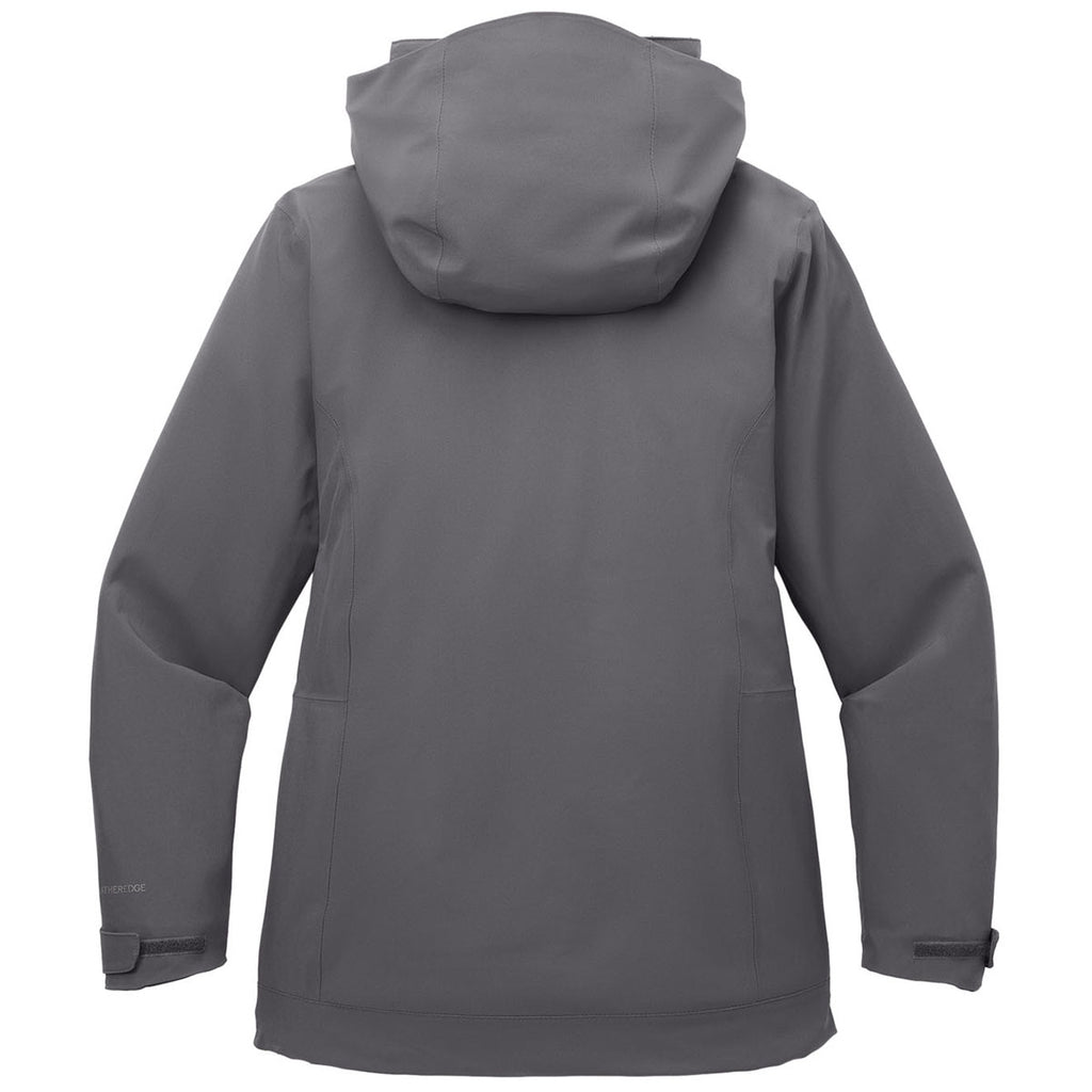 Eddie Bauer Women's Grey Steel/Metal Grey WeatherEdge 3-in-1 Jacket