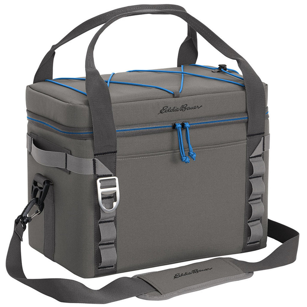 Eddie Bauer Metal Grey/Expedition Blue Max Cool 24-Can Cooler