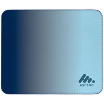 Pop Promos Blue To Light Blue Fade Vegan Leather Mousepad